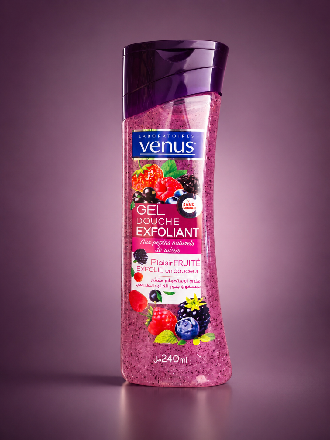 Venus - Gel douche Plaisir Fruité 240ml
